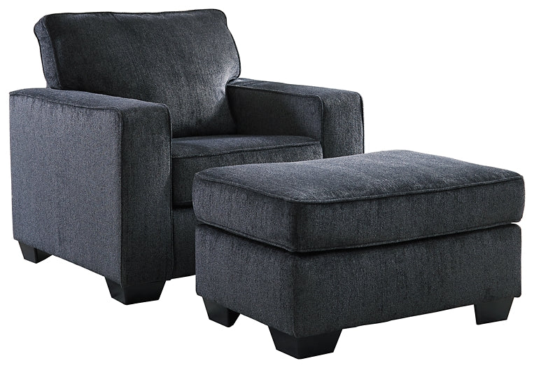 Altari Chair and Ottoman Milwaukee Furniture of Chicago - Furniture Store in Chicago Serving Humbolt Park, Roscoe Village, Avondale, & Homan Square