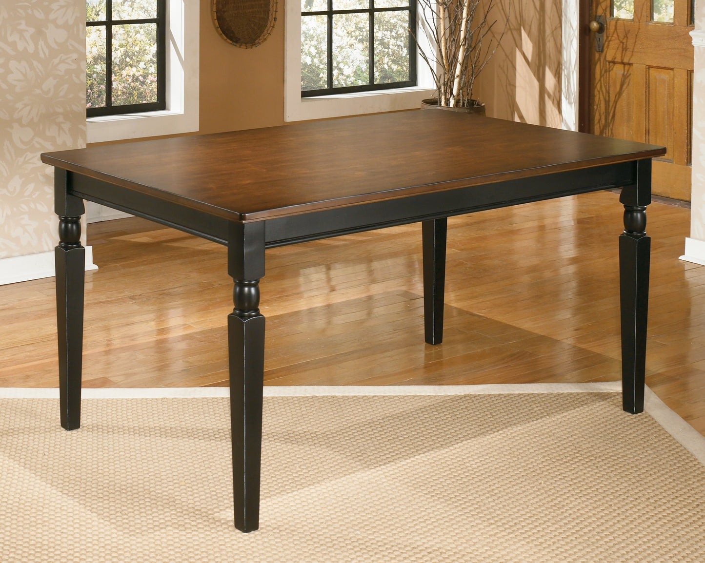 Owingsville Dining Table and 4 Chairs Milwaukee Furniture of Chicago - Furniture Store in Chicago Serving Humbolt Park, Roscoe Village, Avondale, & Homan Square