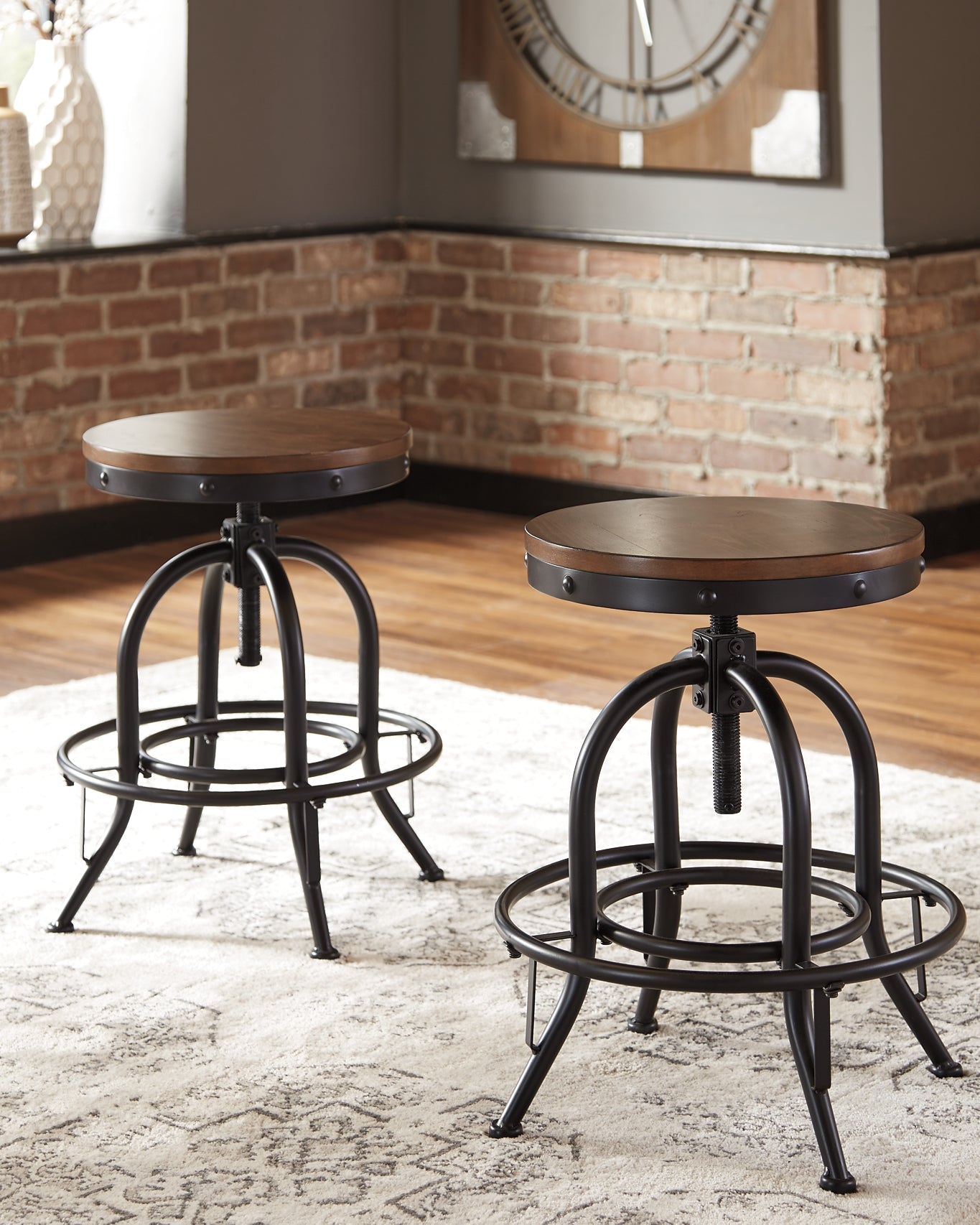 Valebeck Counter Height Dining Table and 4 Barstools Milwaukee Furniture of Chicago - Furniture Store in Chicago Serving Humbolt Park, Roscoe Village, Avondale, & Homan Square