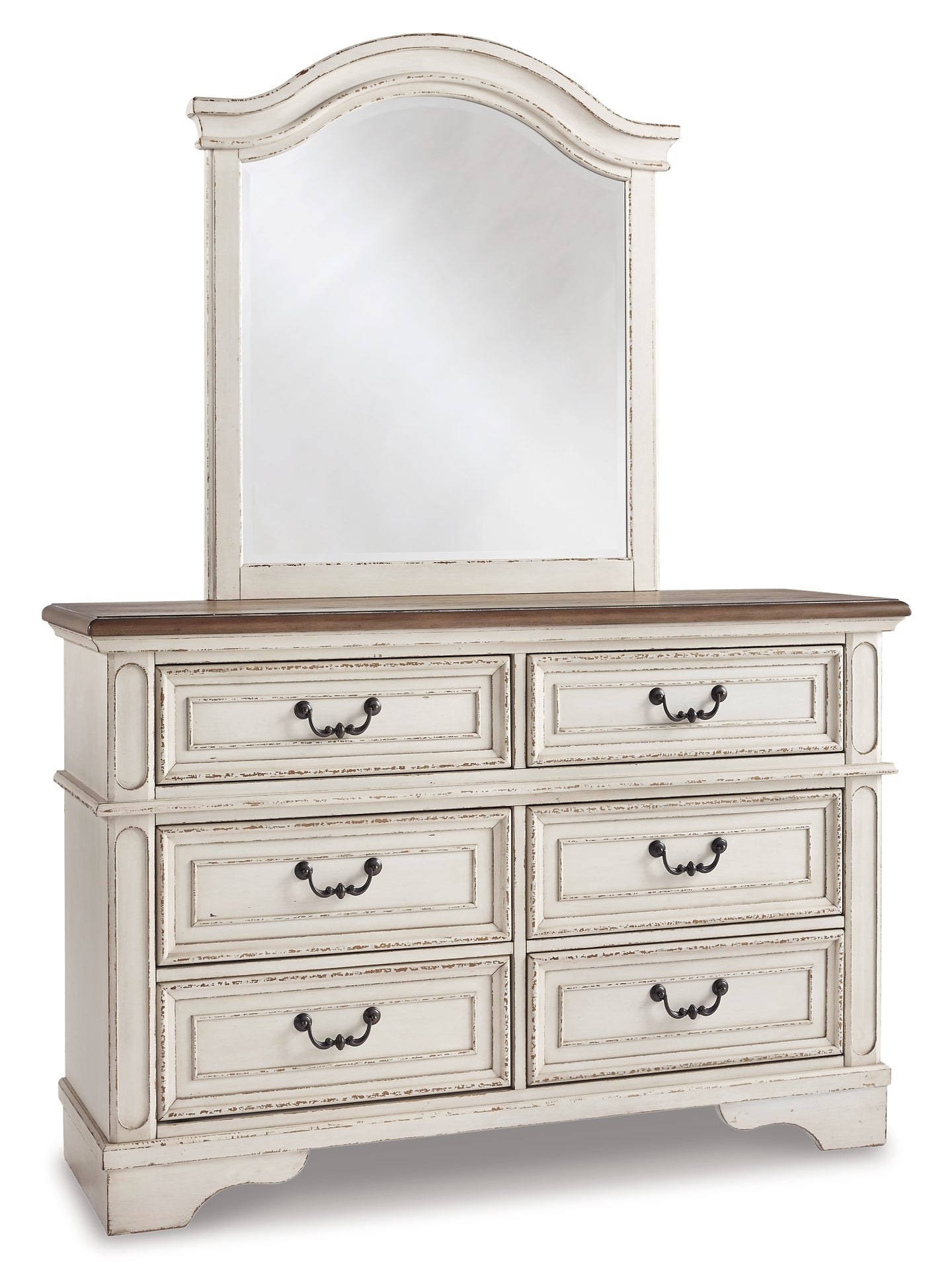 Realyn Twin Panel Bed with Mirrored Dresser, Chest and Nightstand Milwaukee Furniture of Chicago - Furniture Store in Chicago Serving Humbolt Park, Roscoe Village, Avondale, & Homan Square