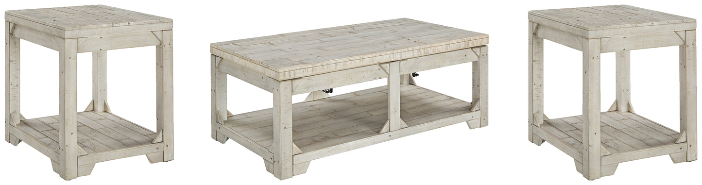 Fregine Coffee Table with 2 End Tables Milwaukee Furniture of Chicago - Furniture Store in Chicago Serving Humbolt Park, Roscoe Village, Avondale, & Homan Square