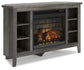 Arlenbry Corner TV Stand with Electric Fireplace Milwaukee Furniture of Chicago - Furniture Store in Chicago Serving Humbolt Park, Roscoe Village, Avondale, & Homan Square