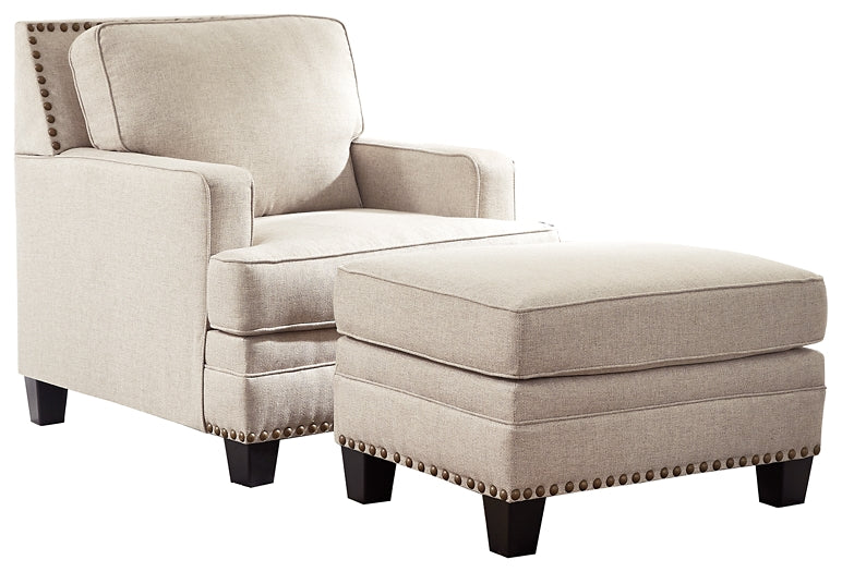 Claredon Chair and Ottoman Milwaukee Furniture of Chicago - Furniture Store in Chicago Serving Humbolt Park, Roscoe Village, Avondale, & Homan Square