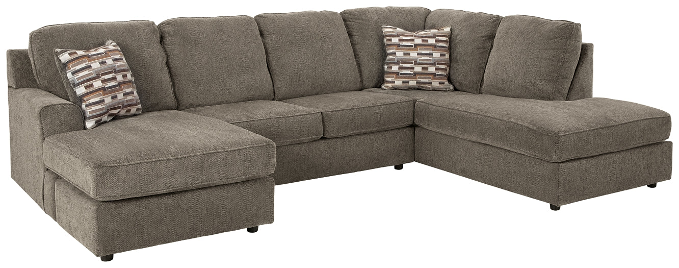 O'Phannon 2-Piece Sectional with Ottoman Milwaukee Furniture of Chicago - Furniture Store in Chicago Serving Humbolt Park, Roscoe Village, Avondale, & Homan Square