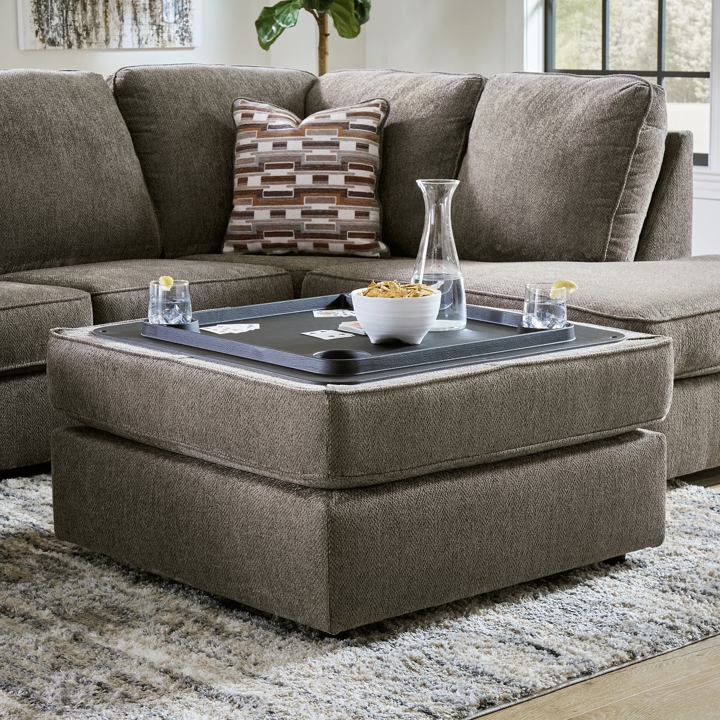 O'Phannon 2-Piece Sectional with Ottoman Milwaukee Furniture of Chicago - Furniture Store in Chicago Serving Humbolt Park, Roscoe Village, Avondale, & Homan Square