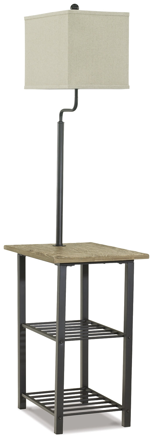 Shianne Metal Tray Lamp (1/CN) Milwaukee Furniture of Chicago - Furniture Store in Chicago Serving Humbolt Park, Roscoe Village, Avondale, & Homan Square