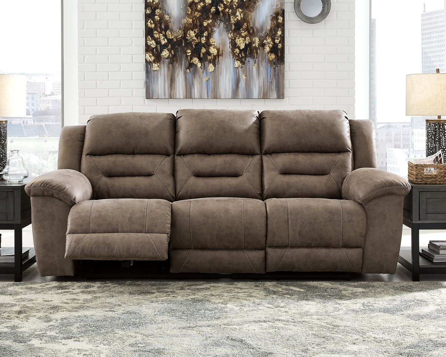 Stoneland Sofa, Loveseat and Recliner Milwaukee Furniture of Chicago - Furniture Store in Chicago Serving Humbolt Park, Roscoe Village, Avondale, & Homan Square