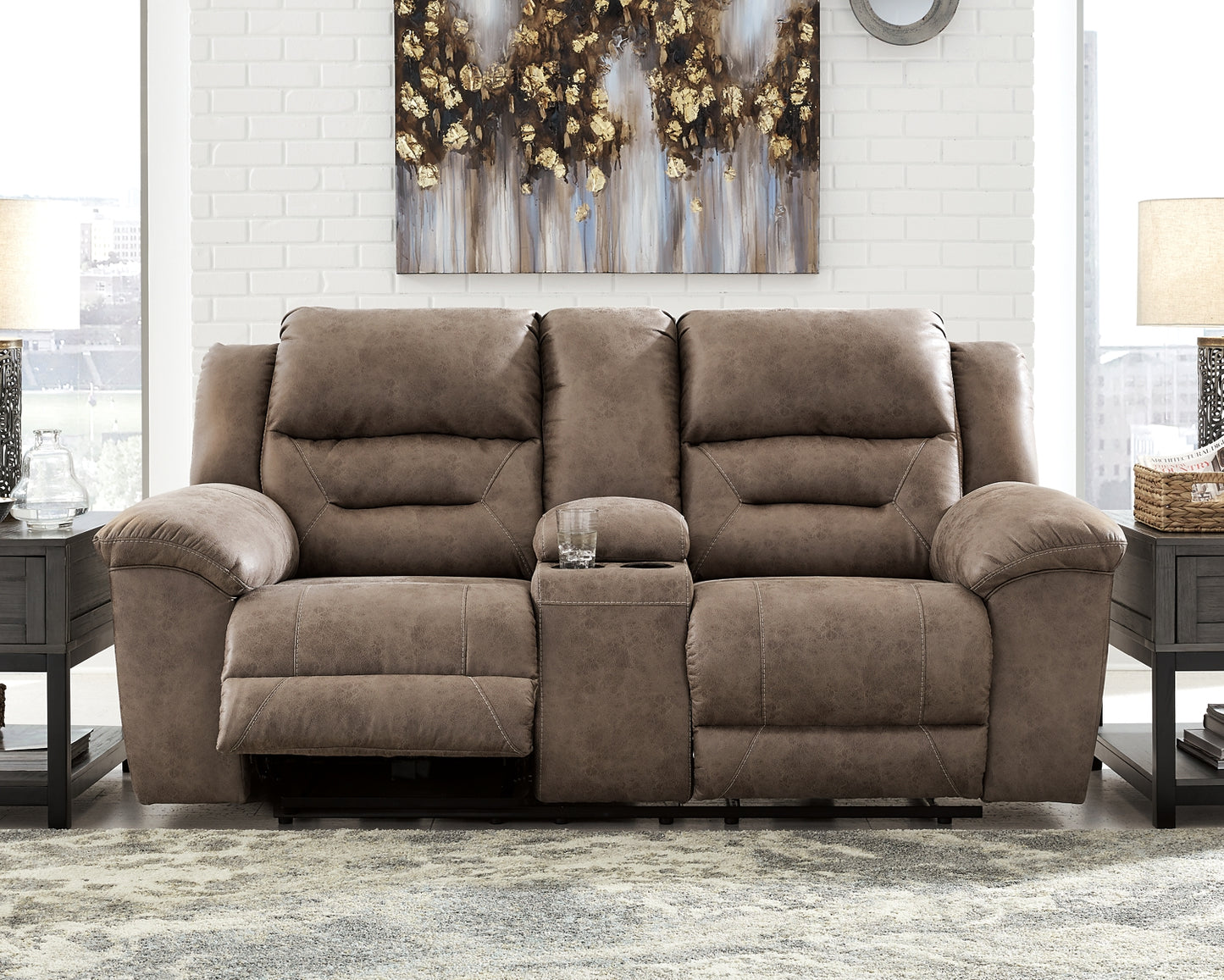 Stoneland Sofa, Loveseat and Recliner Milwaukee Furniture of Chicago - Furniture Store in Chicago Serving Humbolt Park, Roscoe Village, Avondale, & Homan Square