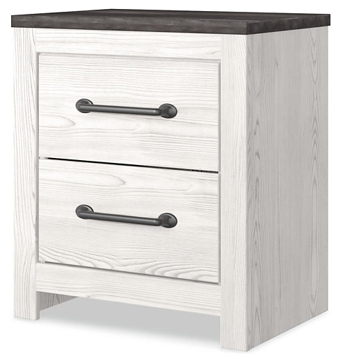 Gerridan King Panel Bed with Mirrored Dresser and 2 Nightstands Milwaukee Furniture of Chicago - Furniture Store in Chicago Serving Humbolt Park, Roscoe Village, Avondale, & Homan Square
