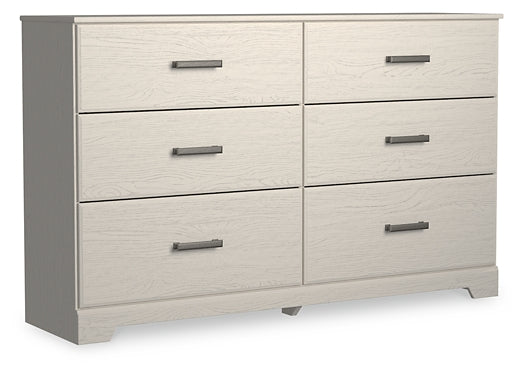 Stelsie Six Drawer Dresser Milwaukee Furniture of Chicago - Furniture Store in Chicago Serving Humbolt Park, Roscoe Village, Avondale, & Homan Square