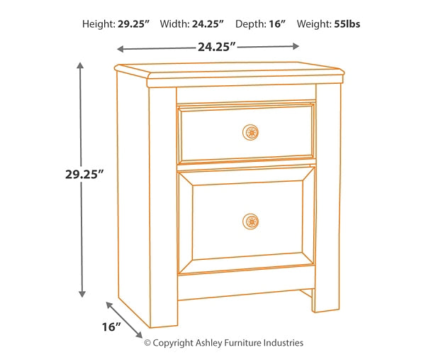 Paxberry King Panel Bed with Mirrored Dresser and 2 Nightstands Milwaukee Furniture of Chicago - Furniture Store in Chicago Serving Humbolt Park, Roscoe Village, Avondale, & Homan Square