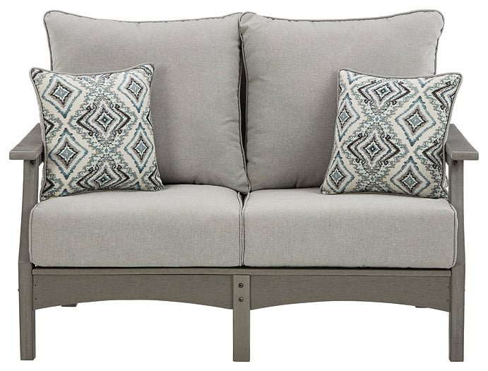 Visola Loveseat w/Cushion Milwaukee Furniture of Chicago - Furniture Store in Chicago Serving Humbolt Park, Roscoe Village, Avondale, & Homan Square
