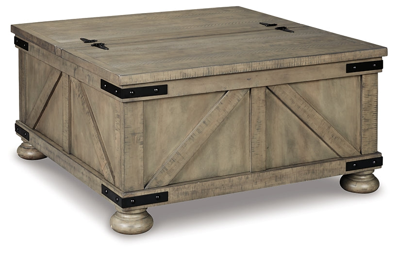 Aldwin Coffee Table with 2 End Tables Milwaukee Furniture of Chicago - Furniture Store in Chicago Serving Humbolt Park, Roscoe Village, Avondale, & Homan Square
