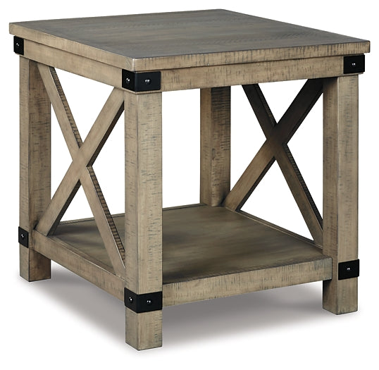 Aldwin Coffee Table with 2 End Tables Milwaukee Furniture of Chicago - Furniture Store in Chicago Serving Humbolt Park, Roscoe Village, Avondale, & Homan Square