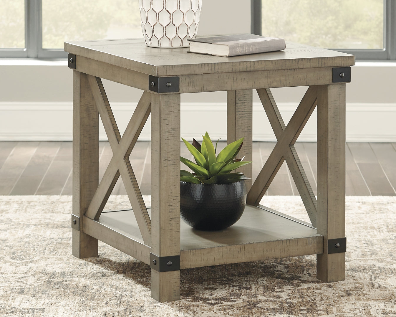 Aldwin Coffee Table with 2 End Tables Milwaukee Furniture of Chicago - Furniture Store in Chicago Serving Humbolt Park, Roscoe Village, Avondale, & Homan Square