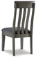 Hallanden Dining Table and 6 Chairs with Storage Milwaukee Furniture of Chicago - Furniture Store in Chicago Serving Humbolt Park, Roscoe Village, Avondale, & Homan Square