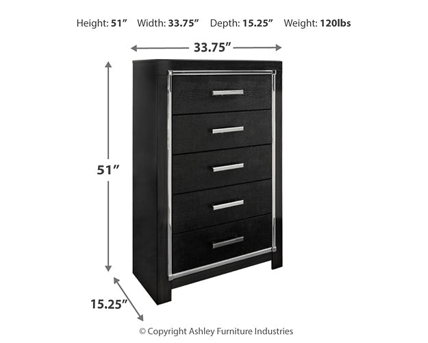 Kaydell King Upholstered Panel Headboard with Mirrored Dresser and Chest Milwaukee Furniture of Chicago - Furniture Store in Chicago Serving Humbolt Park, Roscoe Village, Avondale, & Homan Square