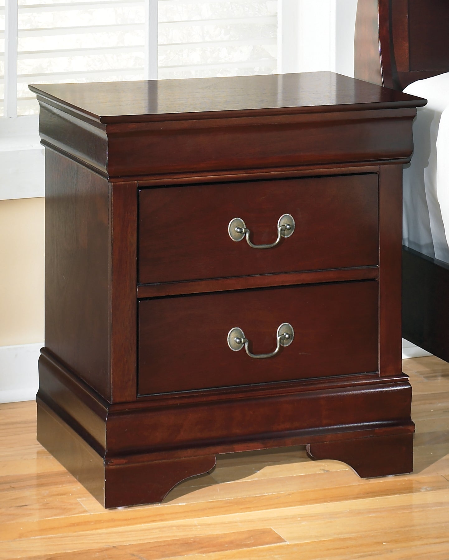 Alisdair Twin Sleigh Bed with Mirrored Dresser and 2 Nightstands Milwaukee Furniture of Chicago - Furniture Store in Chicago Serving Humbolt Park, Roscoe Village, Avondale, & Homan Square
