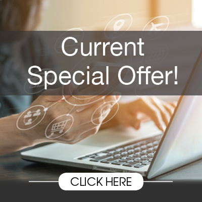 Current special offer banner for Milwaukee Furniture.