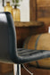 Bellatier Tall UPH Swivel Barstool(2/CN)