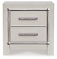 Zyniden Two Drawer Night Stand