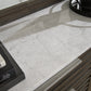 Arkenton King Panel Bed with Mirrored Dresser, Chest and Nightstand