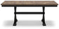 Wildenauer Dining Table and 4 Chairs and Bench