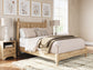 Aleaport Queen Panel Bed with Mirrored Dresser