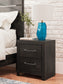 Hollivern Twin Panel Storage Bed with Mirrored Dresser and Nightstand
