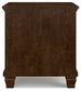 Danabrin Twin Panel Bed with Mirrored Dresser, Chest and Nightstand