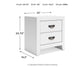 Binterglen Queen Panel Bed with Mirrored Dresser and Nightstand