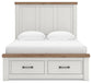 Savonport Queen Panel Storage Bed. Dresser, Mirror and Nightstand