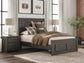 Vonitta Bay Full Panel Platform Storage Bed