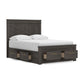 Vonitta Bay Full Panel Storage Bed