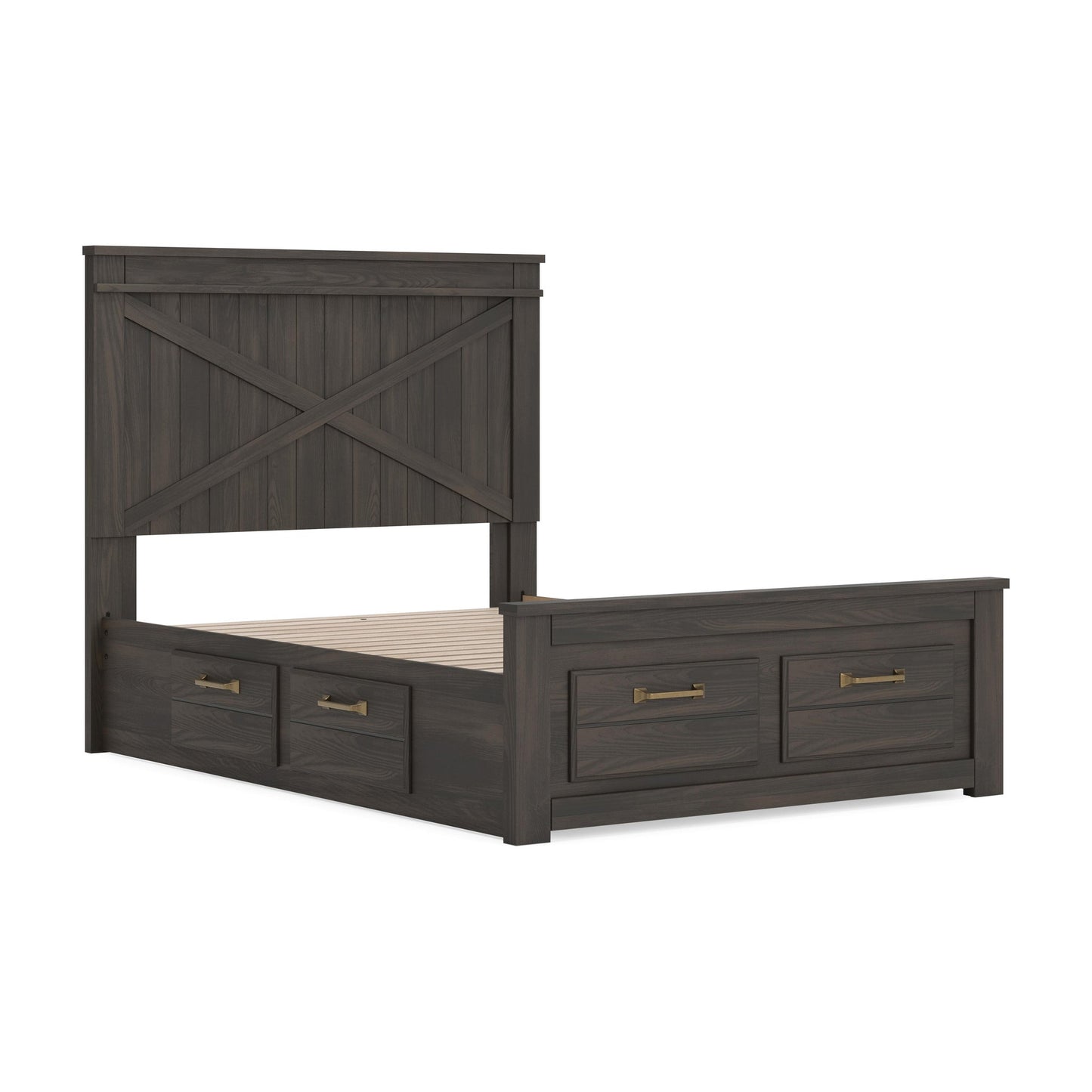 Vonitta Bay Full Panel Storage Bed