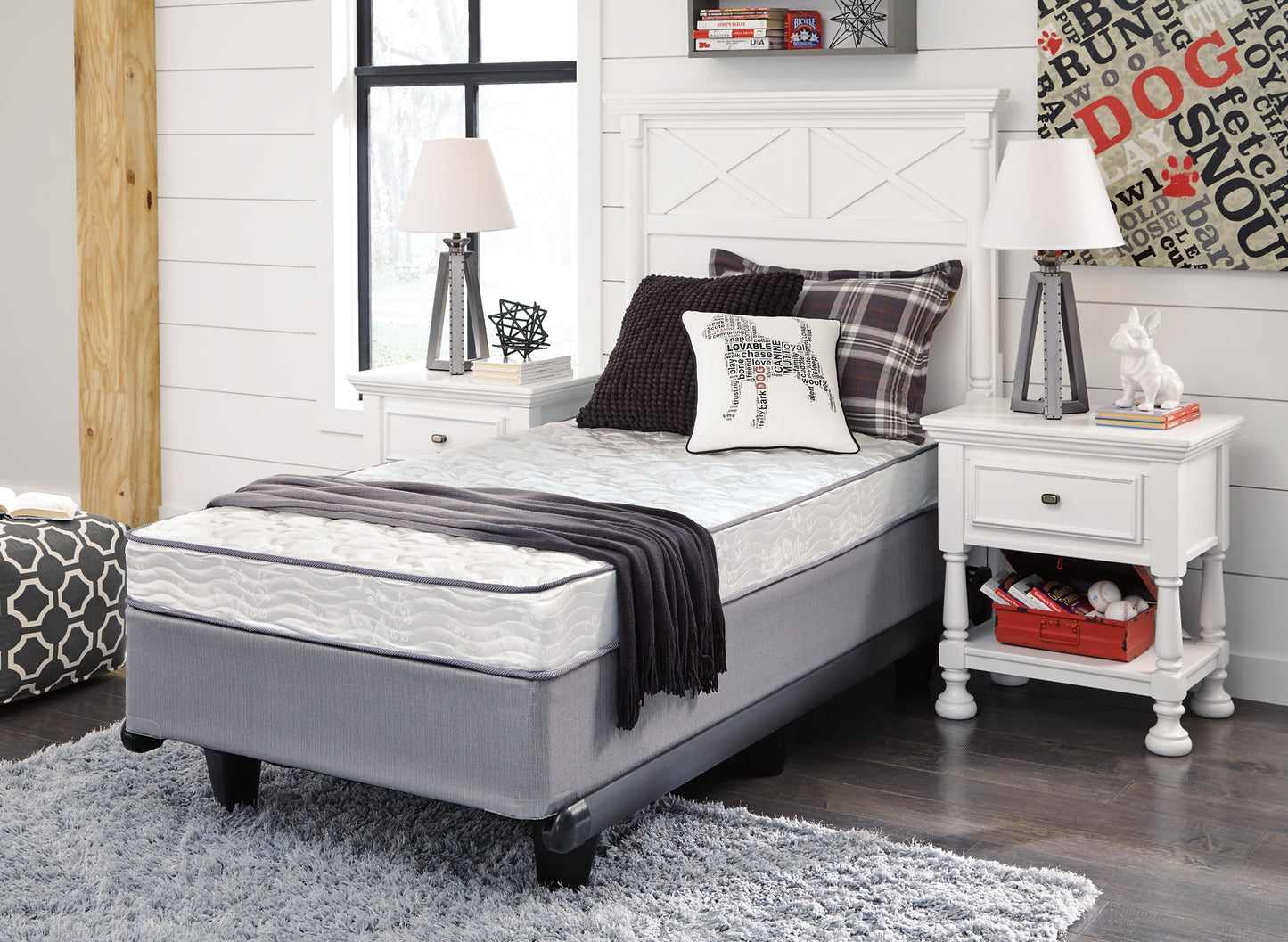 6 Inch Bonnell Queen Mattress Milwaukee Furniture of Chicago - Furniture Store in Chicago Serving Humbolt Park, Roscoe Village, Avondale, & Homan Square
