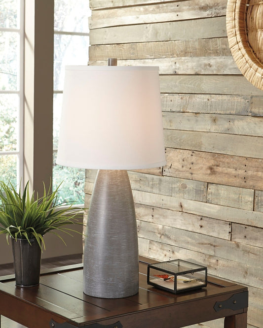 Shavontae Poly Table Lamp (2/CN) Milwaukee Furniture of Chicago - Furniture Store in Chicago Serving Humbolt Park, Roscoe Village, Avondale, & Homan Square