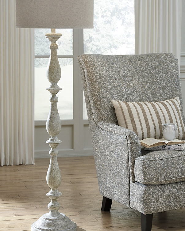 Bernadate Poly Floor Lamp (1/CN) Milwaukee Furniture of Chicago - Furniture Store in Chicago Serving Humbolt Park, Roscoe Village, Avondale, & Homan Square