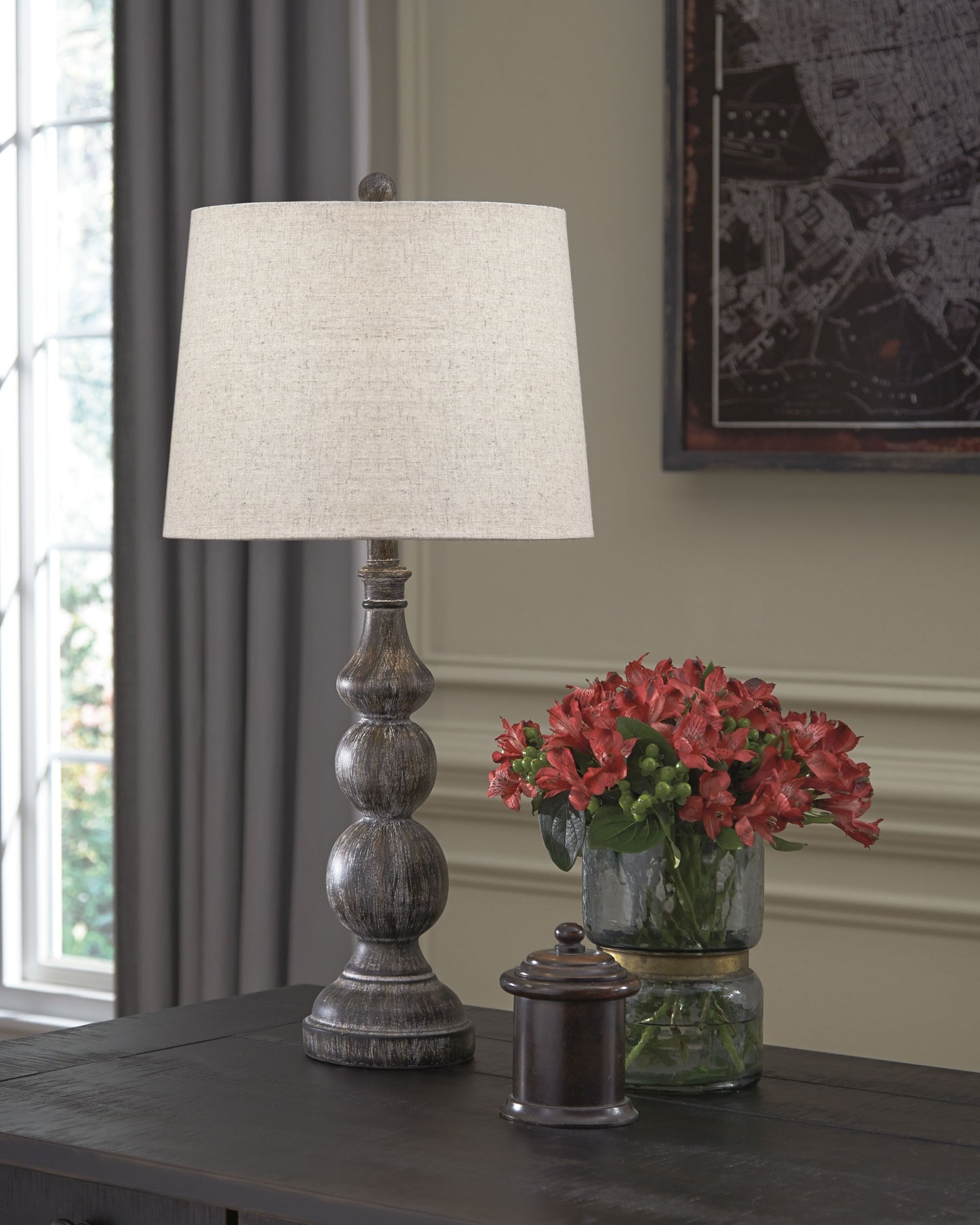 Mair Poly Table Lamp (2/CN) Milwaukee Furniture of Chicago - Furniture Store in Chicago Serving Humbolt Park, Roscoe Village, Avondale, & Homan Square