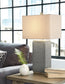 Amergin Poly Table Lamp (2/CN) Milwaukee Furniture of Chicago - Furniture Store in Chicago Serving Humbolt Park, Roscoe Village, Avondale, & Homan Square
