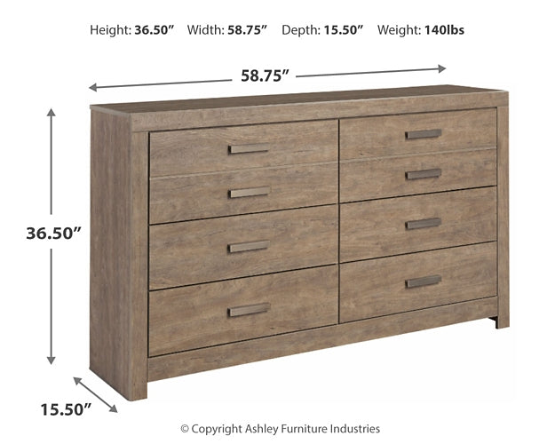 Culverbach Six Drawer Dresser Milwaukee Furniture of Chicago - Furniture Store in Chicago Serving Humbolt Park, Roscoe Village, Avondale, & Homan Square