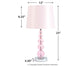 Letty Crystal Table Lamp (1/CN) Milwaukee Furniture of Chicago - Furniture Store in Chicago Serving Humbolt Park, Roscoe Village, Avondale, & Homan Square