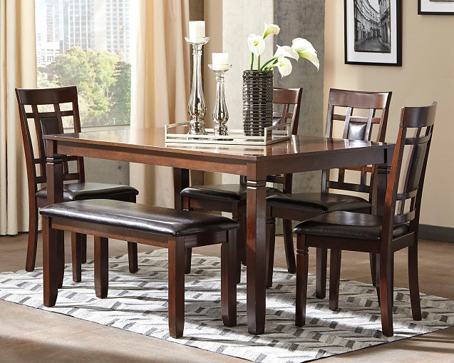 Bennox Dining Room Table Set (6/CN) Milwaukee Furniture of Chicago - Furniture Store in Chicago Serving Humbolt Park, Roscoe Village, Avondale, & Homan Square