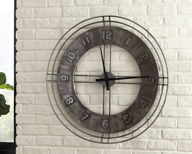 Ana Sofia Wall Clock Milwaukee Furniture of Chicago - Furniture Store in Chicago Serving Humbolt Park, Roscoe Village, Avondale, & Homan Square
