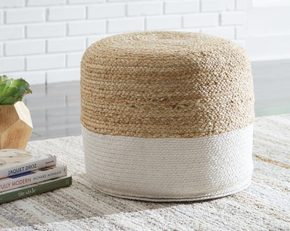 Sweed Valley Pouf Milwaukee Furniture of Chicago - Furniture Store in Chicago Serving Humbolt Park, Roscoe Village, Avondale, & Homan Square