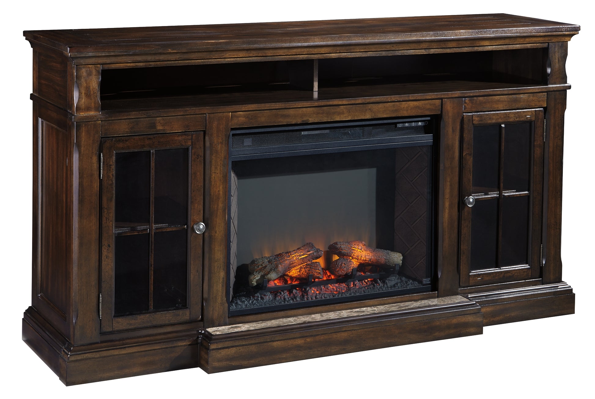 Roddinton XL TV Stand w/Fireplace Option Milwaukee Furniture of Chicago - Furniture Store in Chicago Serving Humbolt Park, Roscoe Village, Avondale, & Homan Square