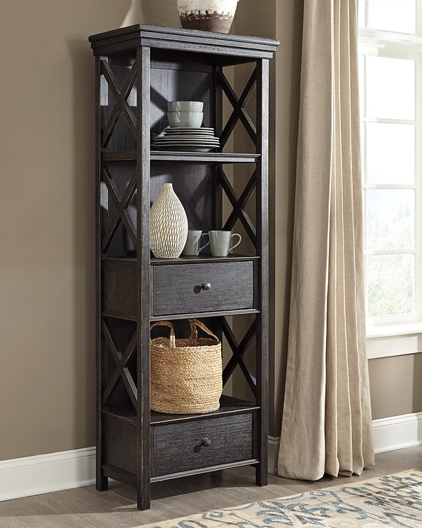 Tyler Creek Display Cabinet Milwaukee Furniture of Chicago - Furniture Store in Chicago Serving Humbolt Park, Roscoe Village, Avondale, & Homan Square