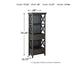 Tyler Creek Display Cabinet Milwaukee Furniture of Chicago - Furniture Store in Chicago Serving Humbolt Park, Roscoe Village, Avondale, & Homan Square