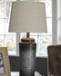 Norbert Metal Table Lamp (2/CN) Milwaukee Furniture of Chicago - Furniture Store in Chicago Serving Humbolt Park, Roscoe Village, Avondale, & Homan Square