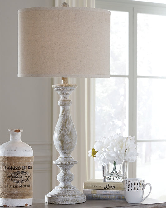 Bernadate Poly Table Lamp (2/CN) Milwaukee Furniture of Chicago - Furniture Store in Chicago Serving Humbolt Park, Roscoe Village, Avondale, & Homan Square